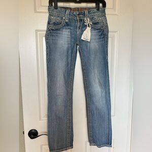Rock Revival Scarlett Easy Crop Jeans 25